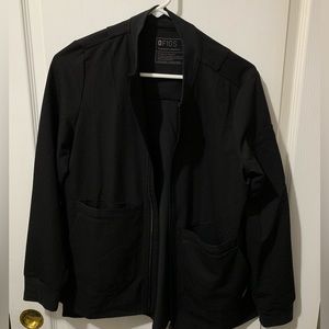 Figs Bellery Scrub Jacket. Black. NWOT. Small.